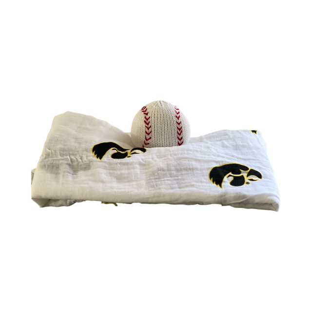 University of Iowa Hawkeye Sports Diaper Bundle