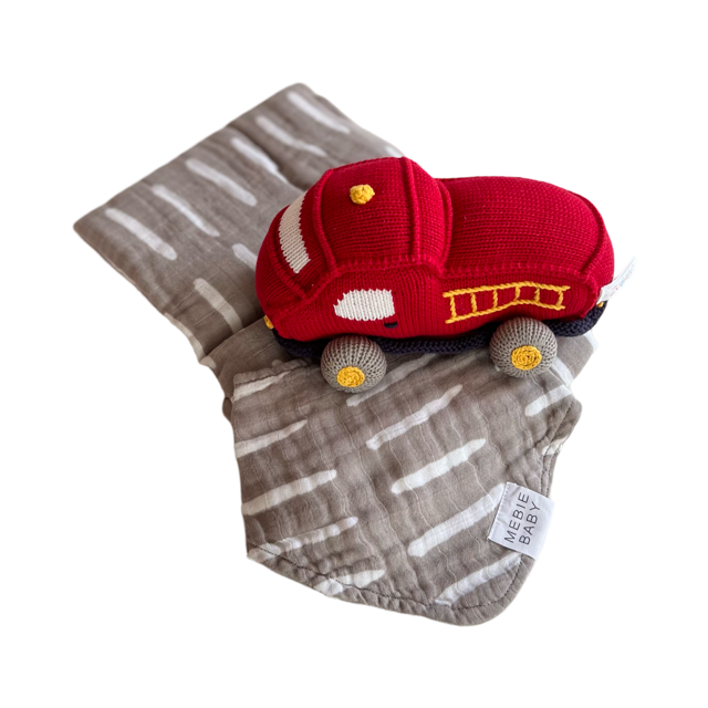 Fire Truck Diaper Bundle
