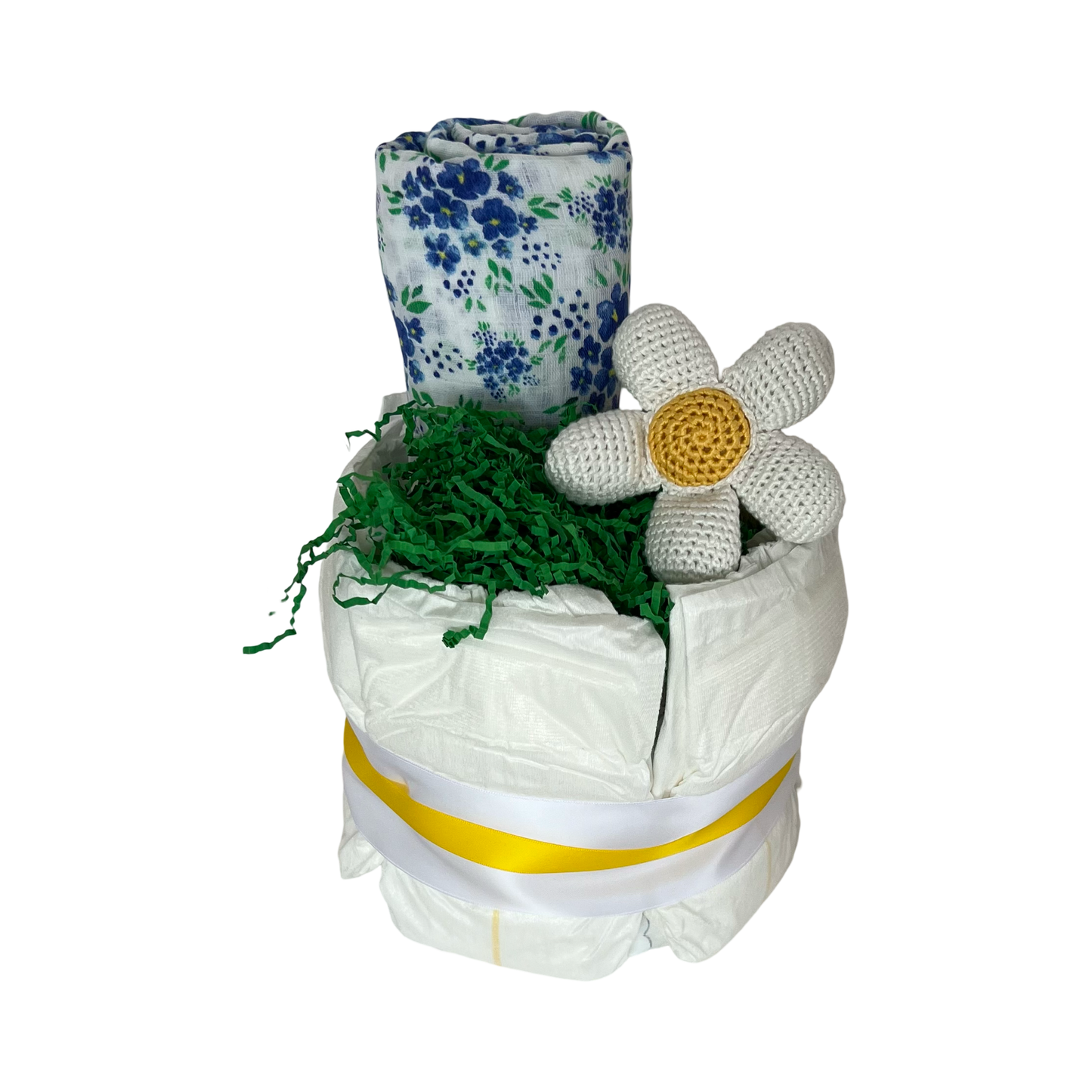 Daisy Blue Diaper Bundle