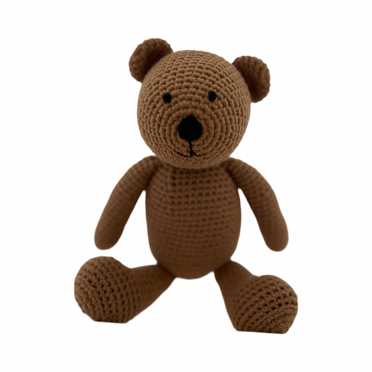 Cotton Knit Teddy Bear on Sale!