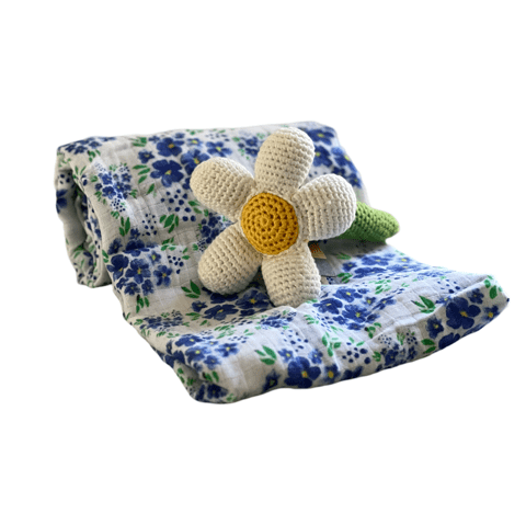 Daisy Blue Diaper Bundle