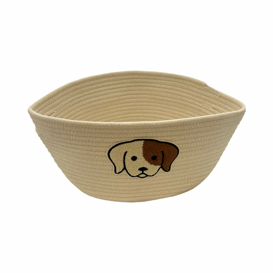 Dog Cotton Rope Basket
