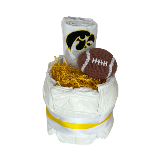 University of Iowa Hawkeye Sports Diaper Bundle