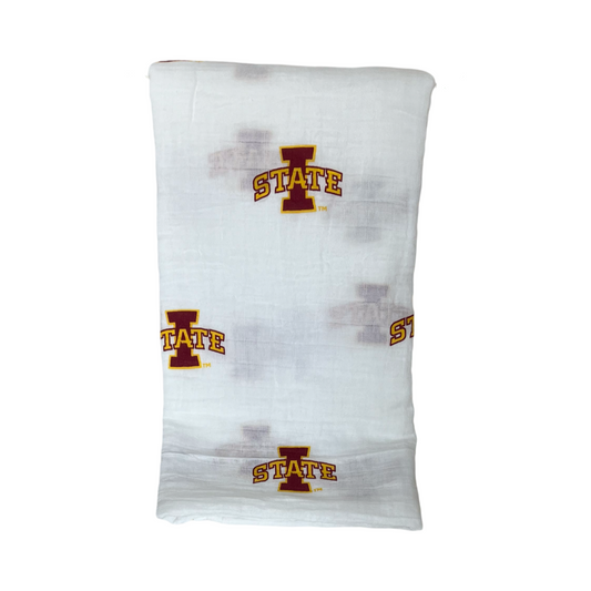 Iowa State Cyclones Muslin Baby Blanket on Sale!