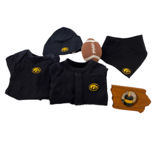 Iowa Hawkeyes Wave Baby Gift Basket