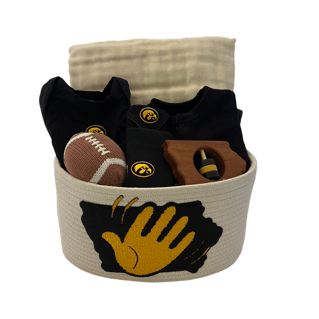 Iowa Hawkeyes Wave Baby Gift Basket