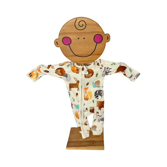 Wren Organic Cotton 2-Way Zip Baby Sleeper on Sale!