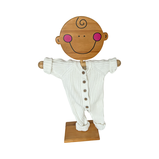 Knit Ribbed Baby Romper on Sale!