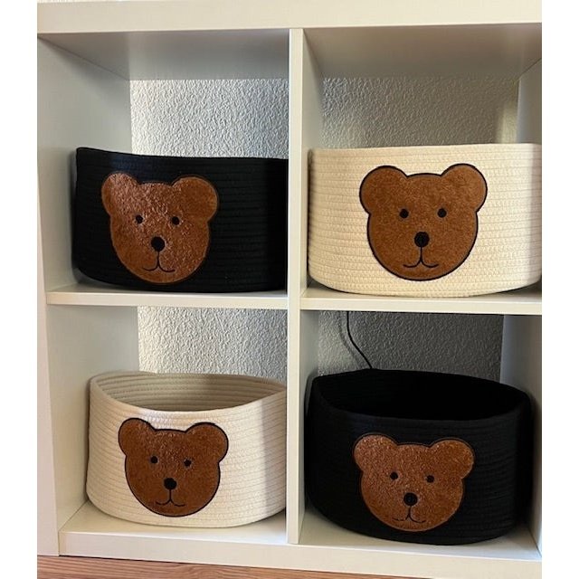Black Bear Storage Basket