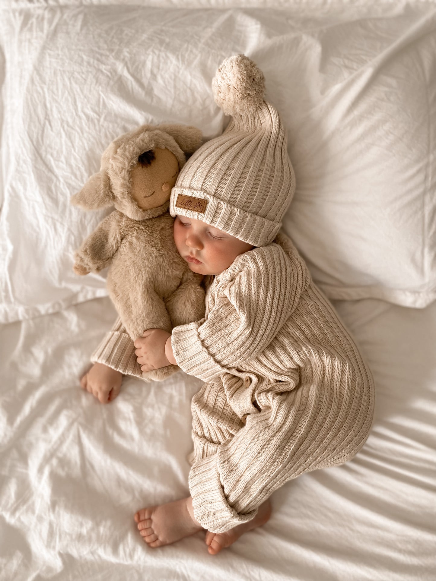 Knit Ribbed Baby Romper on Sale!