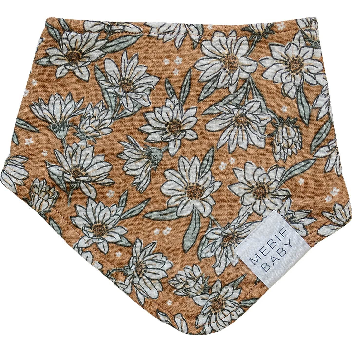 Magnolia Cotton Muslin Bib