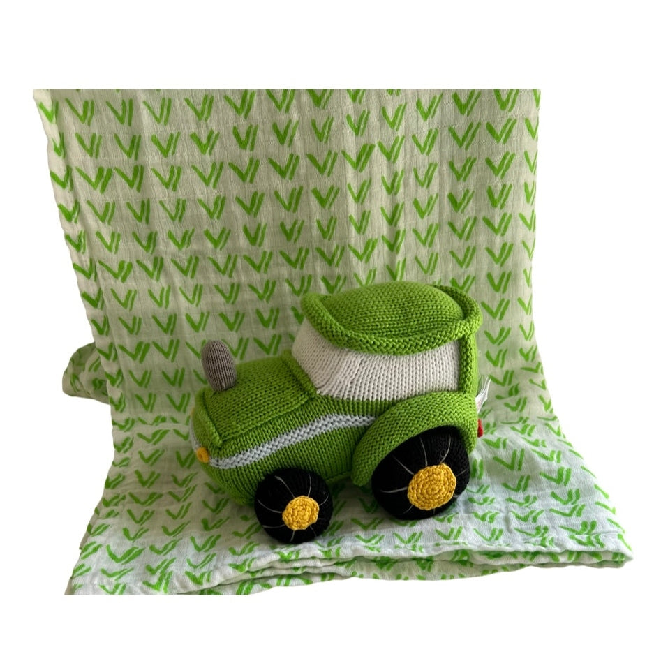 Tractor Diaper Bundle