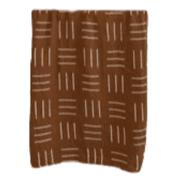 Mustard Mudcloth Muslin Baby Blanket on Sale!