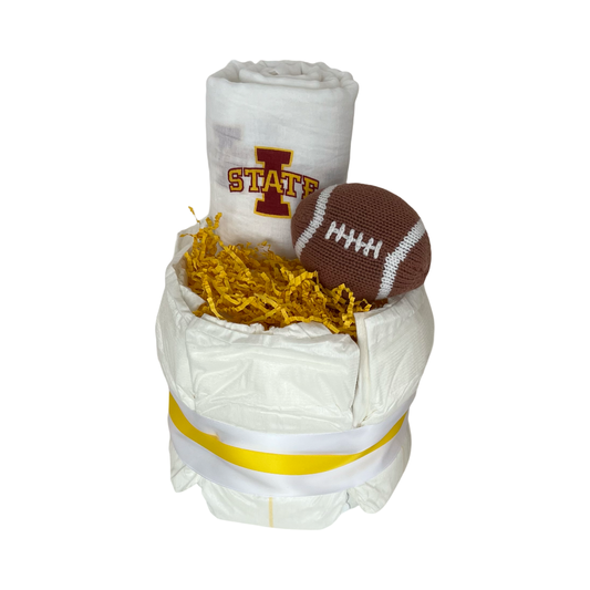 Iowa State Cyclone Sports Diaper Bundle