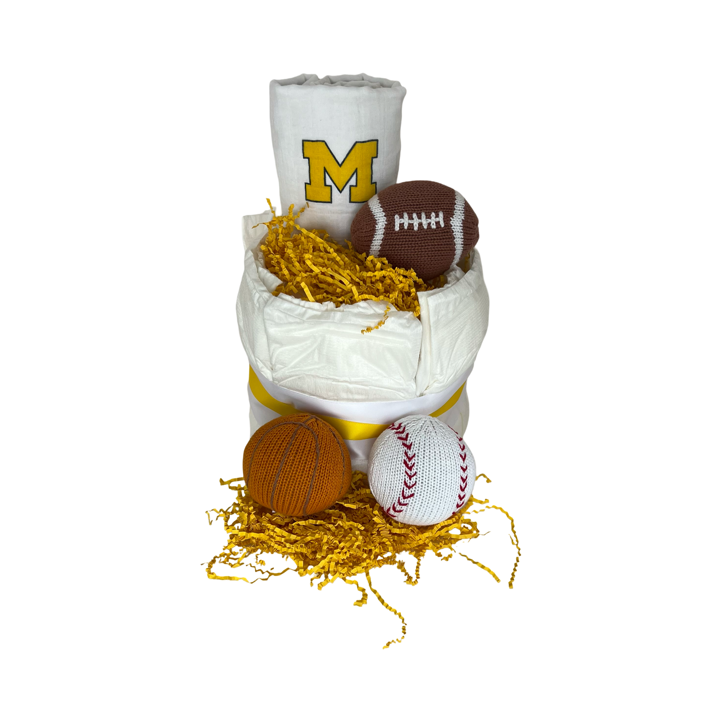 University of Michigan Sport Diaper Bundle