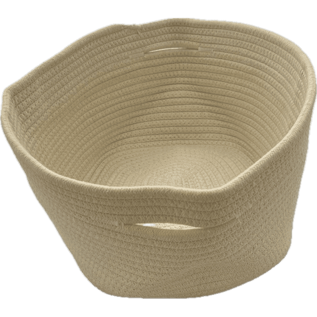 Flower Cotton Rope Basket